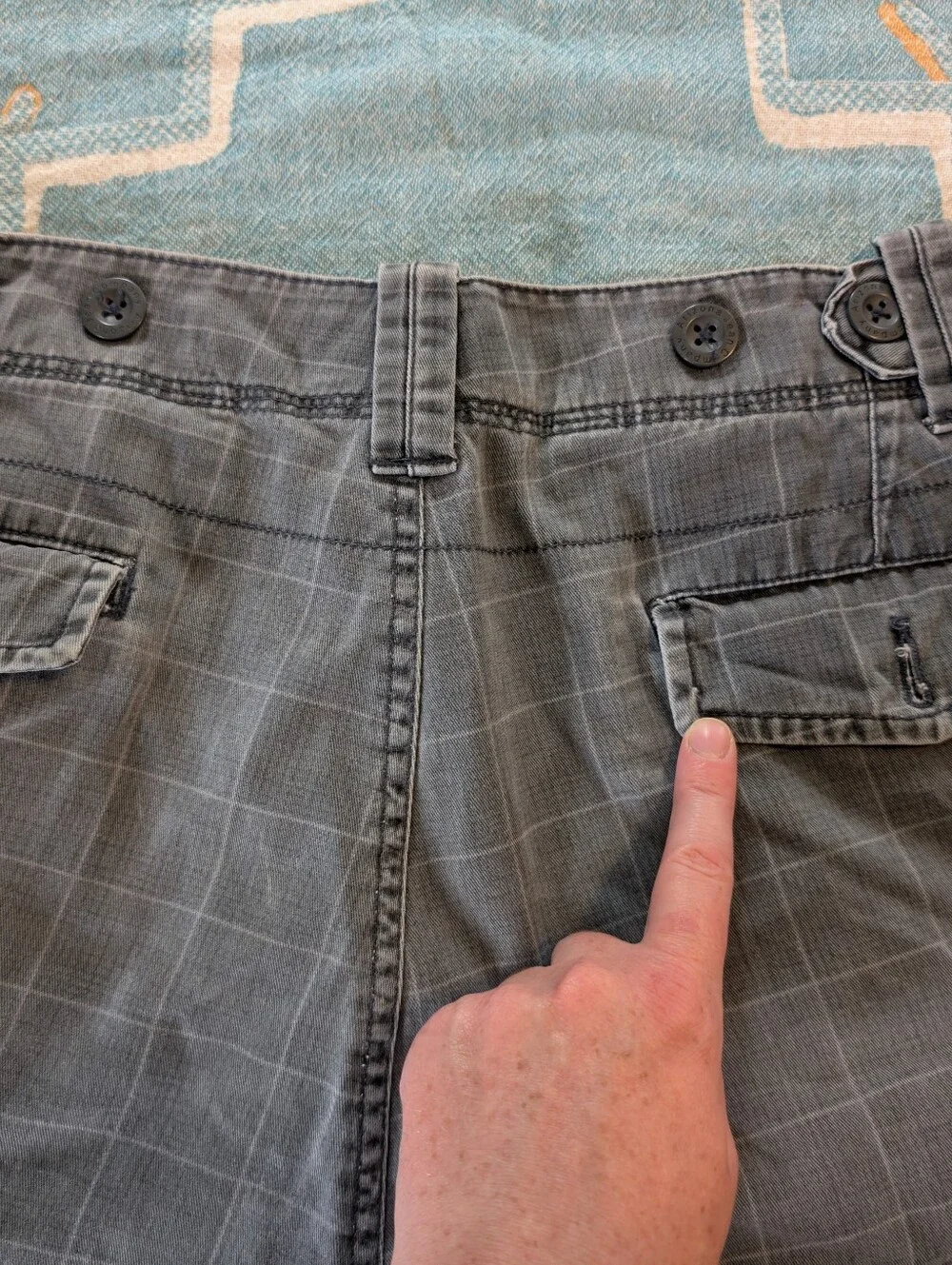 Arizona Jean Company Checked Mens Size 31